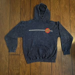 Mens Medium Santa Cruz Hoodie Vintage Acid Style
